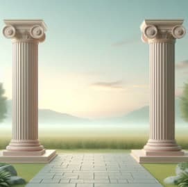 two pillars